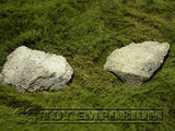 "BRAND NEW" Build-a-Rama 1:32 Deluxe "Pasture With Stones" Battlefield Table Mat  (24"x12")
