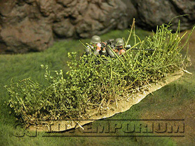 "RETIRED & BRAND NEW" Build-a-Rama 1:32 Hand Painted WWII Wild Shrub Terrain