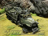 "VERY RARE"  Forces Of Valor 1:32 Scale Custom "Battle Damaged" WWII US 2.5 Ton Cargo Truck