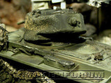 VERY RARE!  Forces Of Valor Custom "Battled Damaged" WWII Russian KV-1 Tank