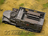 "BRAND NEW" Custom Built - Hand Painted & Weathered 1:35 WWII Deluxe German "Sd.Kfz.3 Maultier Ambulance - Normandy"