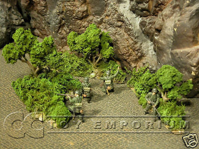 "RETIRED" Build-a-Rama 1:32 Hand Painted WWII Bocage Set (3 Piece Set)