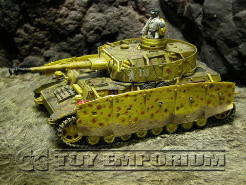 "RETIRED" Forces Of Valor 1:32 Scale WWII German Panzer IV Ausf. G Tank, Kursk, 1943'