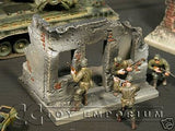 "RETIRED & BRAND NEW" Build-a-Rama 1:32 Hand Painted WWII City Building