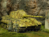 "RETIRED" Dragon Armor 1:35 - Deluxe WWII German King Tiger Tank w/ "Henschel Turret & Zimmerit"