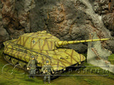 "RETIRED" Dragon Armor 1:35 - Deluxe WWII German King Tiger Tank w/ "Henschel Turret & Zimmerit"