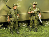 "BRAND NEW" Custom Built - Hand Painted & Weathered 1:35 "Vietnam" US GI Soldier Set (2 Figure Set)
