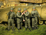 "BRAND NEW" Custom Built & Hand Painted 1:35 WWII German 3rd Fallschirmjager Soldier Set (4 Figure Set)