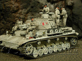 "BRAND NEW" Custom Built - Hand Painted & Weathered 1:35 WWII German Winter Tank Crew Set (5 Figure Set)