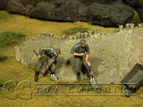 "BRAND NEW" Custom Built & Hand Painted 1:35 WWII German Soldiers At Work Set (5 Figure Set)
