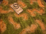 "BRAND NEW" Build-a-Rama 1:32 Deluxe Large Worn Torn Battlefield Table Mat (24" x 30")
