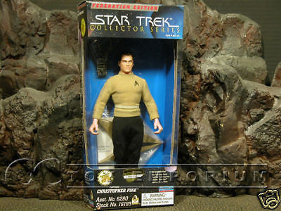 VERY RARE Star Trek Federation Edition Captain Pike MIB