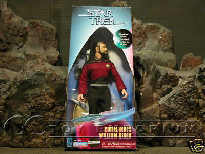 VERY RARE Star Trek Spencer Exclusive "Commander Riker"  MIB
