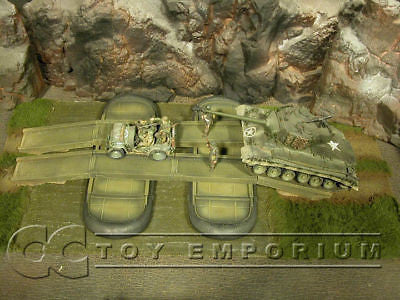 "RETIRED" Build-a-Rama 1:32 Hand Painted WWII Deluxe Grass Mat w/ River Crossing