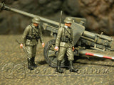 "BRAND NEW" Custom Built - Hand Painted 1:35 WWII German Infantry Soldier Set (2 Figure Set)