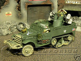 "RETIRED" Forces Of Valor 1:32 Scale "D-Day Series" US M16 Multiple Gun Half Track
