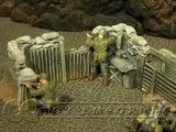 "RETIRED & BRAND NEW" Build-a-Rama 1:32 Hand Painted WWII Trench Command Section