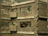 "BRAND NEW" Dioramas Plus 1:35 Custom Built - Hand Painted & Weathered  3 Story Iraq Apartment Ruin