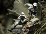 "BRAND NEW" Custom Built - Hand Painted & Weathered 1:35 WWII German Winter Sniper Team Set #2  (2 Figure Set)