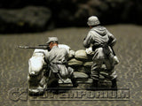 "BRAND NEW" Custom Built - Hand Painted & Weathered 1:35 WWII German Winter Sniper Team Set #2  (2 Figure Set)