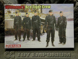 "BRAND NEW" Dragon Models 1:35 Scale Deluxe WWII "Michael Wittmann's Tiger 1 Ace Crew" Model Kit