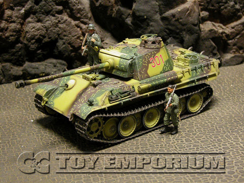 "RETIRED" Dragon Armor 1:35 - Deluxe WWII German Sd.Kfz.171 Panther G Late Production (61024) Tank 1/Pz.Rgt.26 Grossdeutschland, France 1944