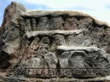 "BRAND NEW" 1:32 Custom Painted & Weathered Deluxe Large Winter Mountain Diorama Platform Exclusive