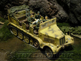 "BRAND NEW" Forces Of Valor 1:32 Scale WWII German Sd. Kfz. 7 Half Track w/ 6 Soldiers