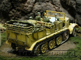 "BRAND NEW" Forces Of Valor 1:32 Scale WWII German Sd. Kfz. 7 Half Track w/ 6 Soldiers