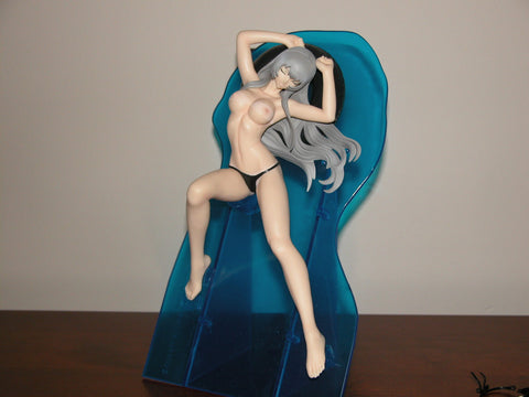 "VERY RARE" Ikki Tousen 1/7 "Sexy Chouun Shiryuu - Laying On Back - Black Swimsuit CASTOFF Version" MINT