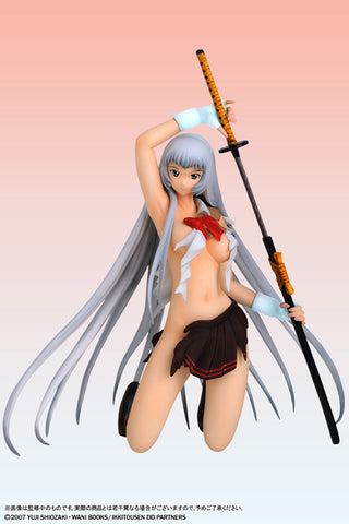 "VERY RARE" Ikki Tousen 1/7 "Sexy Chouun Shiryuu - Sexy Seifuku Damaged Version" MINT