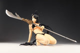"VERY RARE" Ikki Tousen 1/6 "Sexy Kanu Unchou - Photogenic Black Bathing Suit CASTOFF " MINT