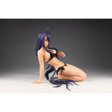 "VERY RARE" Ikki Tousen 1/6 "Sexy Kanu Unchou - Photogenic Black Bathing Suit CASTOFF " MINT
