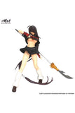 "VERY RARE" Ikki Tousen 1/7 "Sexy Kanu Unchou Gakuen Seifuku Noir Seito Black School Uniform - CASTOFF Version" MINT