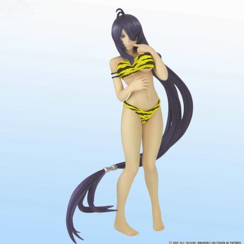 "VERY RARE" Ikki Tousen 1/8 "Sexy Kanu Unchou - Tiger Print Bikini CASTOFF Version" MINT