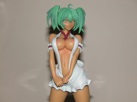 "VERY RARE" Ikki Tousen 1/8  "Sexy Ryofu Housen - Blue Apron CASTOFF Variant" MINT