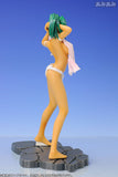 "VERY RARE" Ikki Tousen 1/8  "Sexy Ryofu Housen - White Bath Towel CASTOFF" MINT