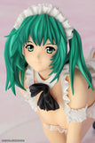 "VERY RARE" 1/7 Ikki Tousen "Sexy Ryofu Housen - White Maid CASTOFF Version" MINT