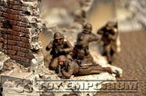 "BRAND NEW" Custom Built - Hand Painted & Weathered 1:35 WWII Deluxe "German Infantry" Soldier Set (4 Figure Set)