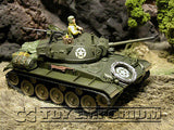 "RETIRED"  Forces Of Valor  - WWII  US Cadillac  M24  Chaffee Tank  France 45