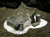 "RETIRED & BRAND NEW" Build-a-Rama 1:32 Hand Painted WWII Deluxe "Winter" Outpost Shelter Set