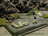 "BRAND NEW"  Mirage 1:35 Deluxe WWII Custom Painted Diorama  Base -  Poland 39'