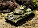 "RETIRED"  Forces Of Valor  - WWII  US Cadillac  M24  Chaffee Tank  France 45