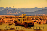 "RETIRED" Build-a-Rama 1:32 Deluxe WWII Desert Color Back Drop