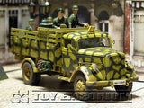 "RETIRED" Forces Of Valor 1:32 Scale German 3 Ton Cargo Truck w/5 Soldiers Eastern Front