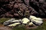 "RETIRED" Build-a-Rama Deluxe 1:32 Hand Painted Custom Built Loose Stone Pack Set (Aprox 10 Piece Set)