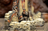 "BRAND NEW" Custom Built - Hand Painted & Weathered 1:35 WWII German Sniper Team Soldier Set (2 Figure Set)