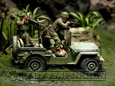 "BRAND NEW" Custom Built - Hand Painted & Weathered 1:35 Master Box Deluxe Vietnam US Soldier Set (3 Figure Set)