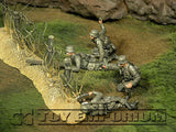 "BRAND NEW" Custom Built & Hand Painted 1:35 WWII German Gebirgspioniere Set (4 Figure Set)