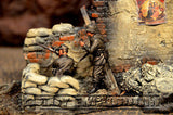 "BRAND NEW" Custom Built - Hand Painted & Weathered 1:35 WWII German Sniper Team Soldier Set (2 Figure Set)